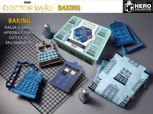 Doctor Who Baking Set (Tardis and Dalek)
